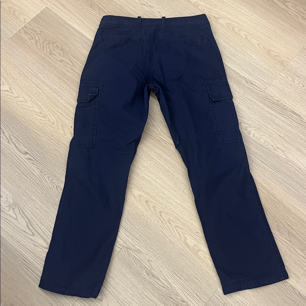 Old Navy Dark Blue Straight Pants - Picture 3 of 3
